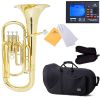 Cecilio BR-280L  Baritone Horn Bb, Yellow Lacquer Brass Body & Bell