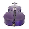 Cecilio CCO-Purple Student Cello Instrument with Soft Padded Case,Tuner, Music Book, Cello Stand