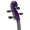 Cecilio CCO-Purple Student Cello Instrument with Soft Padded Case,Tuner, Music Book, Cello Stand