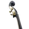 Cecilio CDB-Black Upright Double Bass Rosewood Fingerboard, Ebony Tailpiece