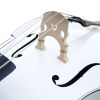 Cecilio CDB-White Upright Double Bass Rosewood Fingerboard, Ebony Tailpiece