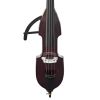 Cecilio CEDB-1DW Electric Upright Double Bass - 3/4 Size - Solid Wood - Ebony Fitted - Reddish Mahog