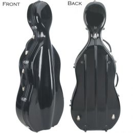 Cecilio CHC-60C Deluxe Lightweight Fiberglass Cello Hard Case