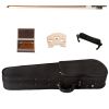 Cecilio CVN-100 Rosewood Fitted Student Violin Package and Chromatic Tuner
