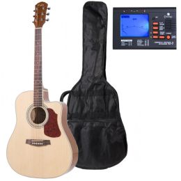 Kalos by Cecilio DG212C 41" Dreadnought Cutaway Acoustic Guitar