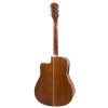 Kalos by Cecilio DG222CEQ Acoustic Electric Dreadnought Cutaway Body Guitar