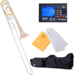 Cecilio TB-383 Intermediate Bb Trombone with F Attachment Trombone
