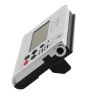 Cecilio TM_AT-10 Chromatic Tuner with Metronome Silver Finish
