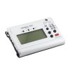 Cecilio TM_AT-10 Chromatic Tuner with Metronome Silver Finish