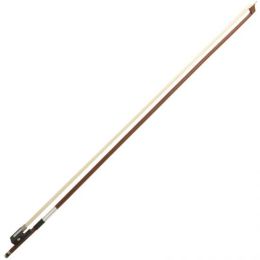 Cecilio VAB-40B Viola Bow - Ebony Frog Brazil Wood Bow, Genuine Horsehair