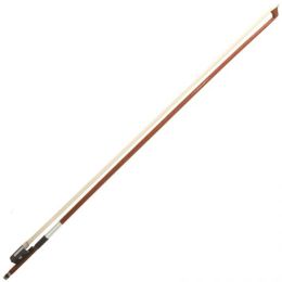 Cecilio VNB-30B Violin Bow - Ebony Frog Brazil Wood Bow with Genuine Horsehair